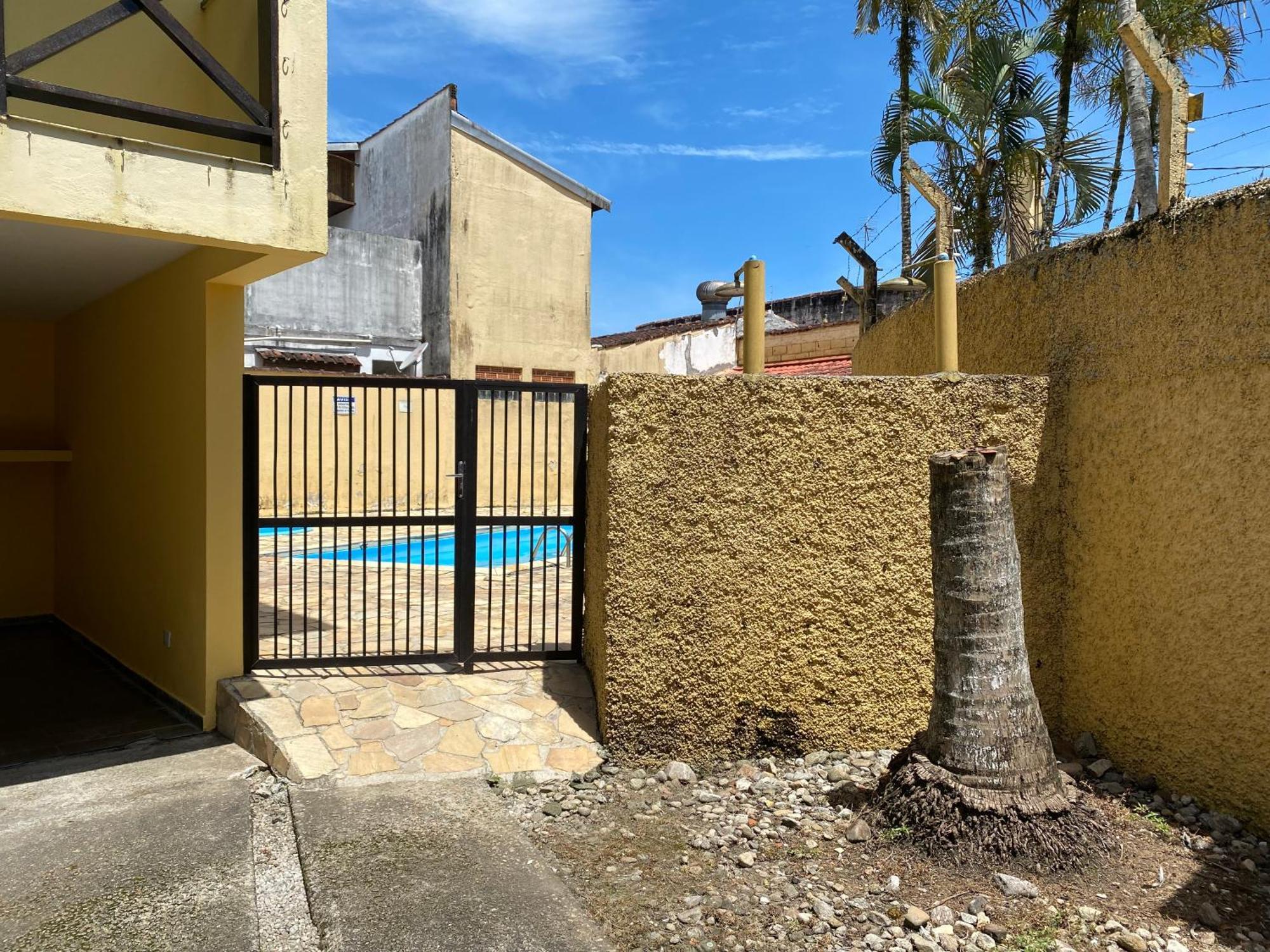 Triplex Piscina Churrasqueira Lava E Seca Wi-Fi E 2 Tvs Em Condominio Com 90M2 No Centro De Ubatuba Exterior photo